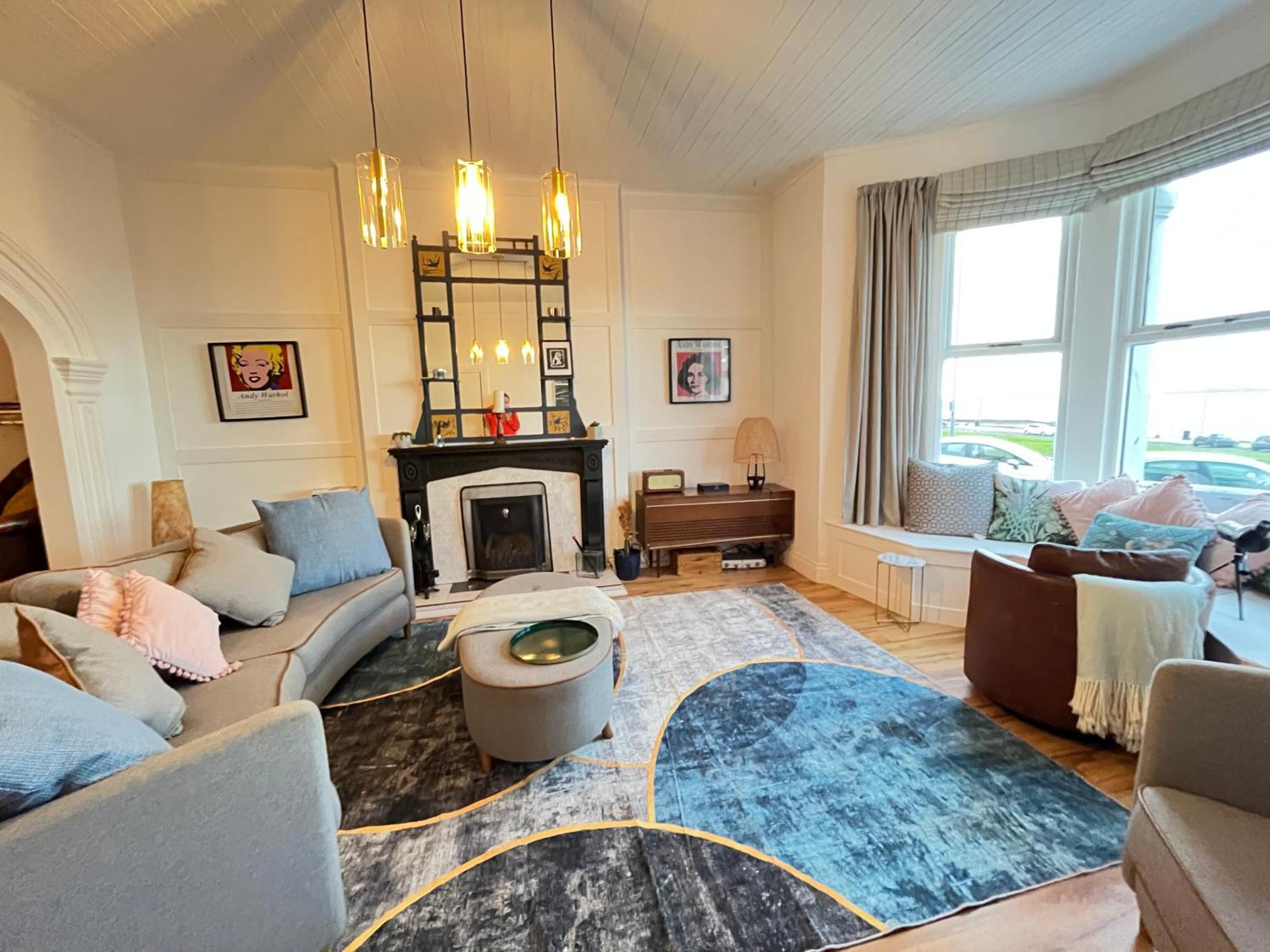 Stunning 3 Bed Seafront Mansion Building Sleeps 6 Adults Or 8 With Kids Apartment Portrush Exterior photo
